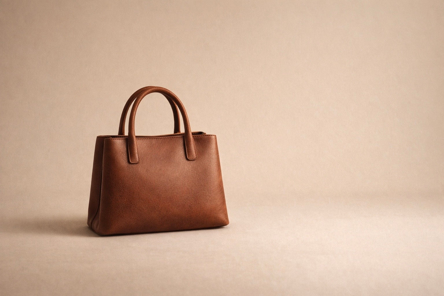 Lederhandtasche aus Italien